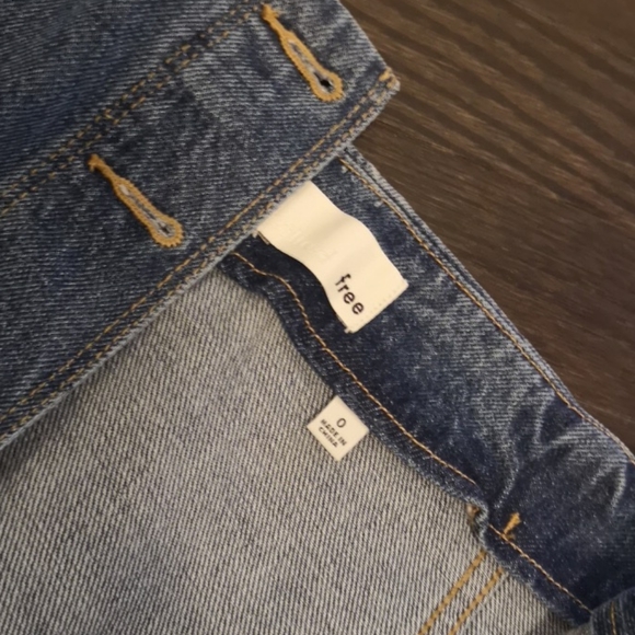 denim short skirt - Picture 2 of 3